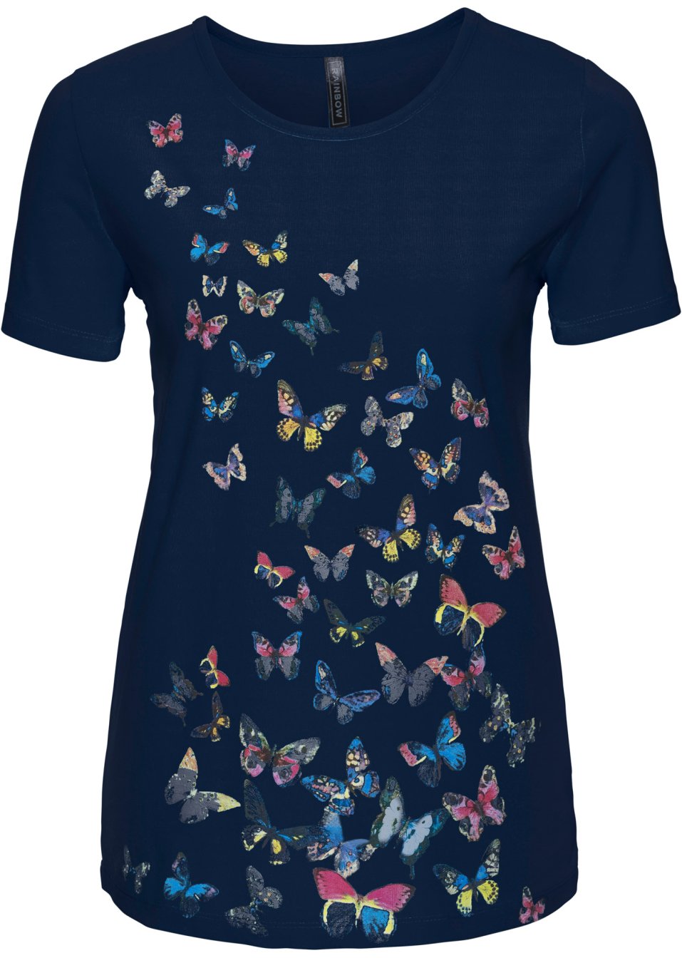 T-shirt à imprimé papillon