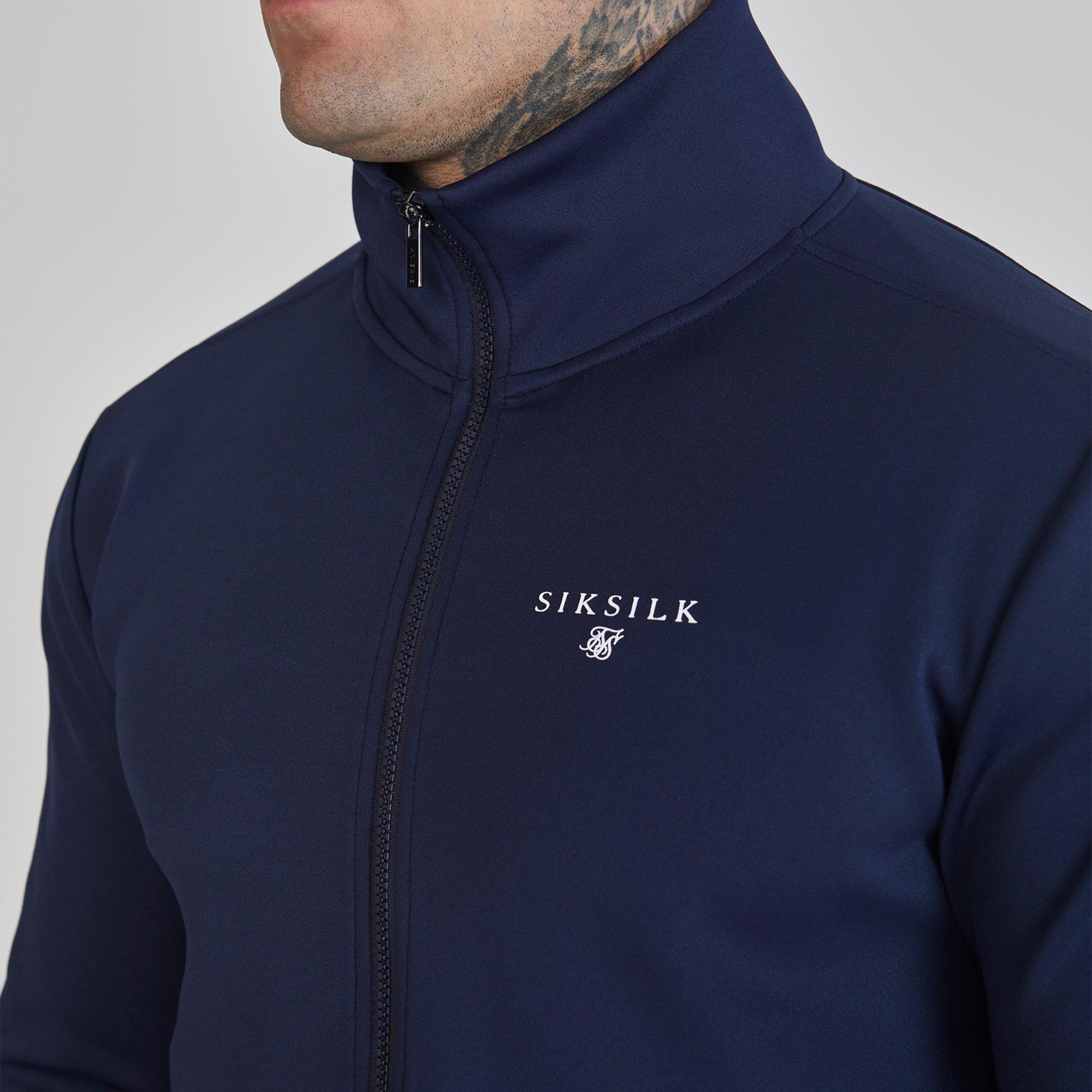 SikSilk Tracksuit Top Mens