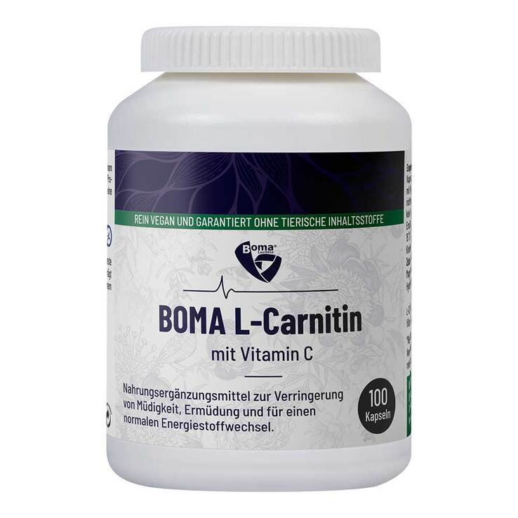 L-Carnitin 500 mg mit Vitamin C Kapseln, 100 St