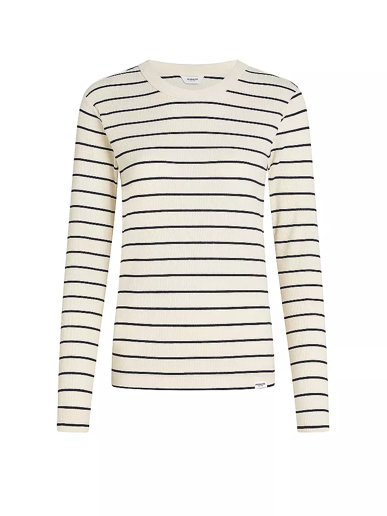 PENN&INK Langarmshirt creme