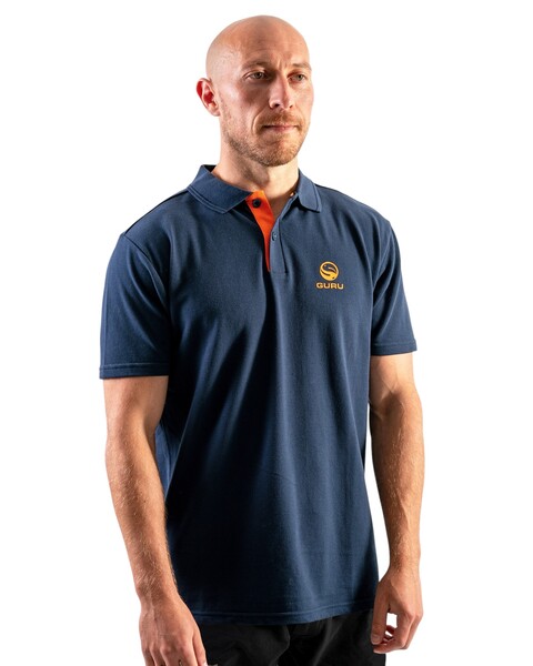 T-Shirt Guru Polo Navy/Orange