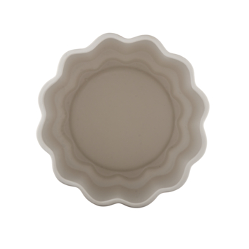 Keramieken pot mat wit 30x30x30cm