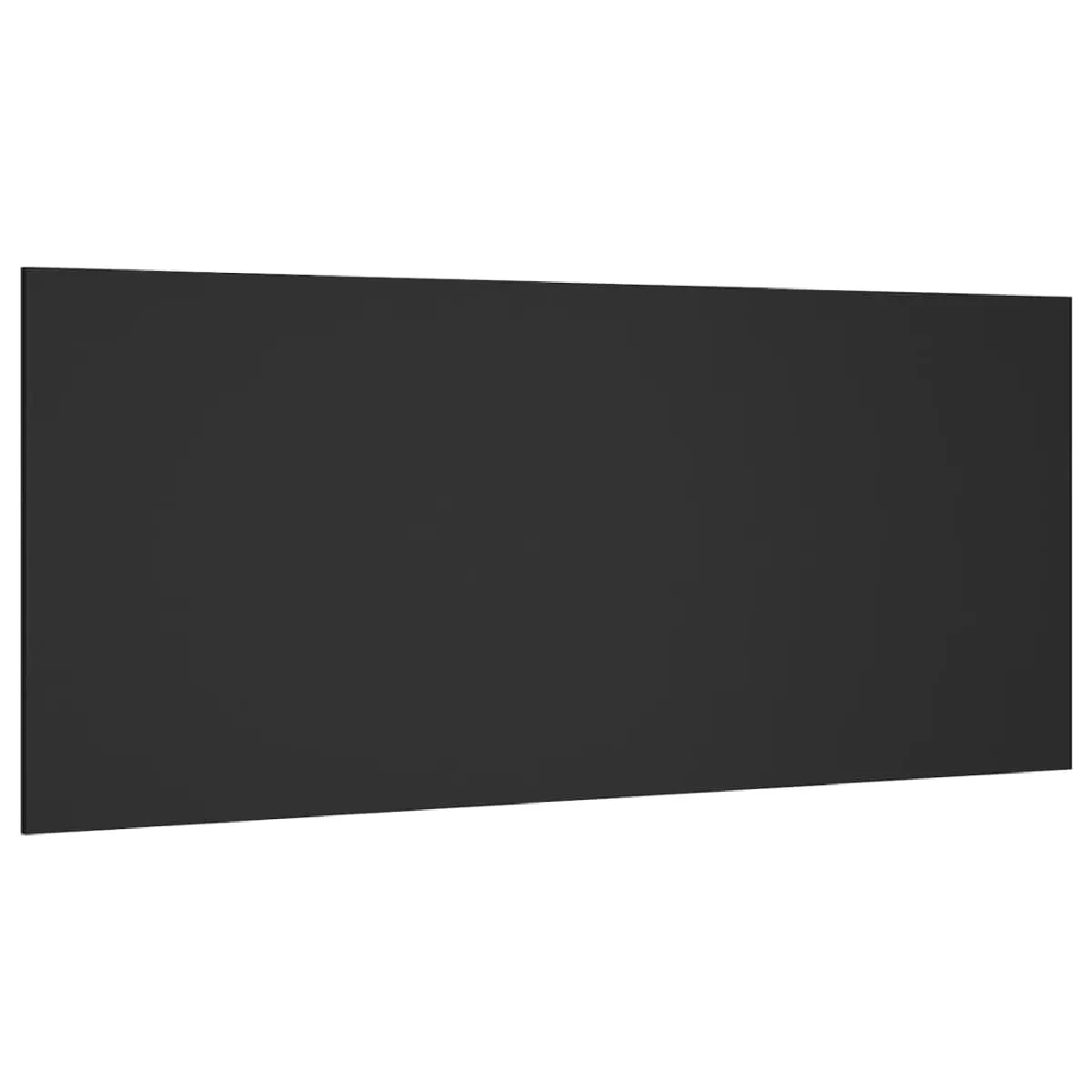 Decoshop26 Tête de lit 200x1,5x80 cm noir MDF