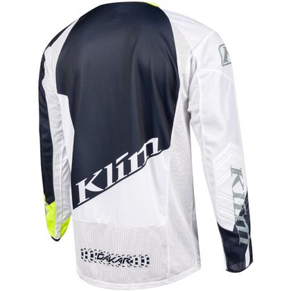 Maillot cross KLIM DAKAR VIVID BLUE 2022 - Jaune / Bleu