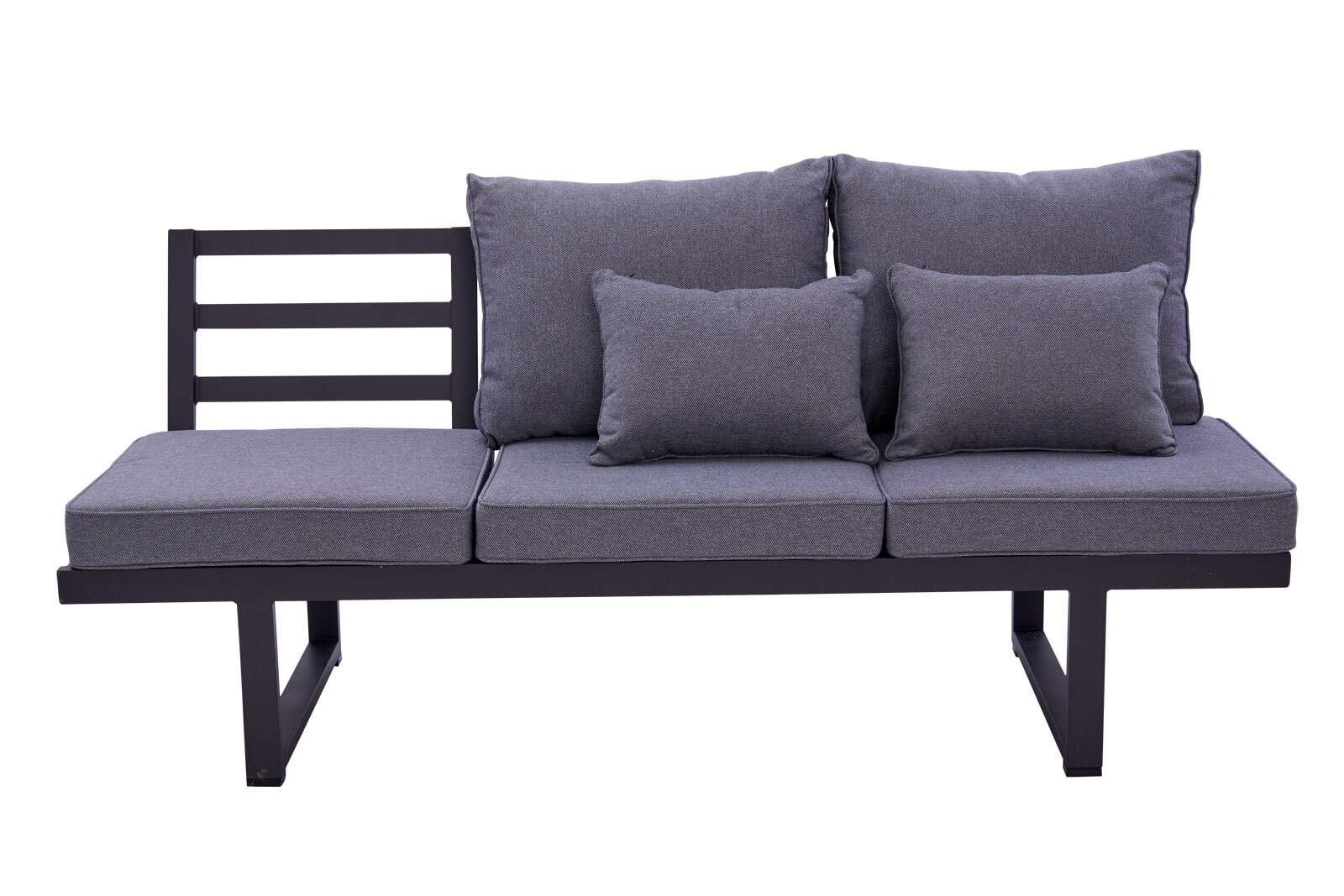 Garden FLAIR Gartensofa LINA anthrazit /grau