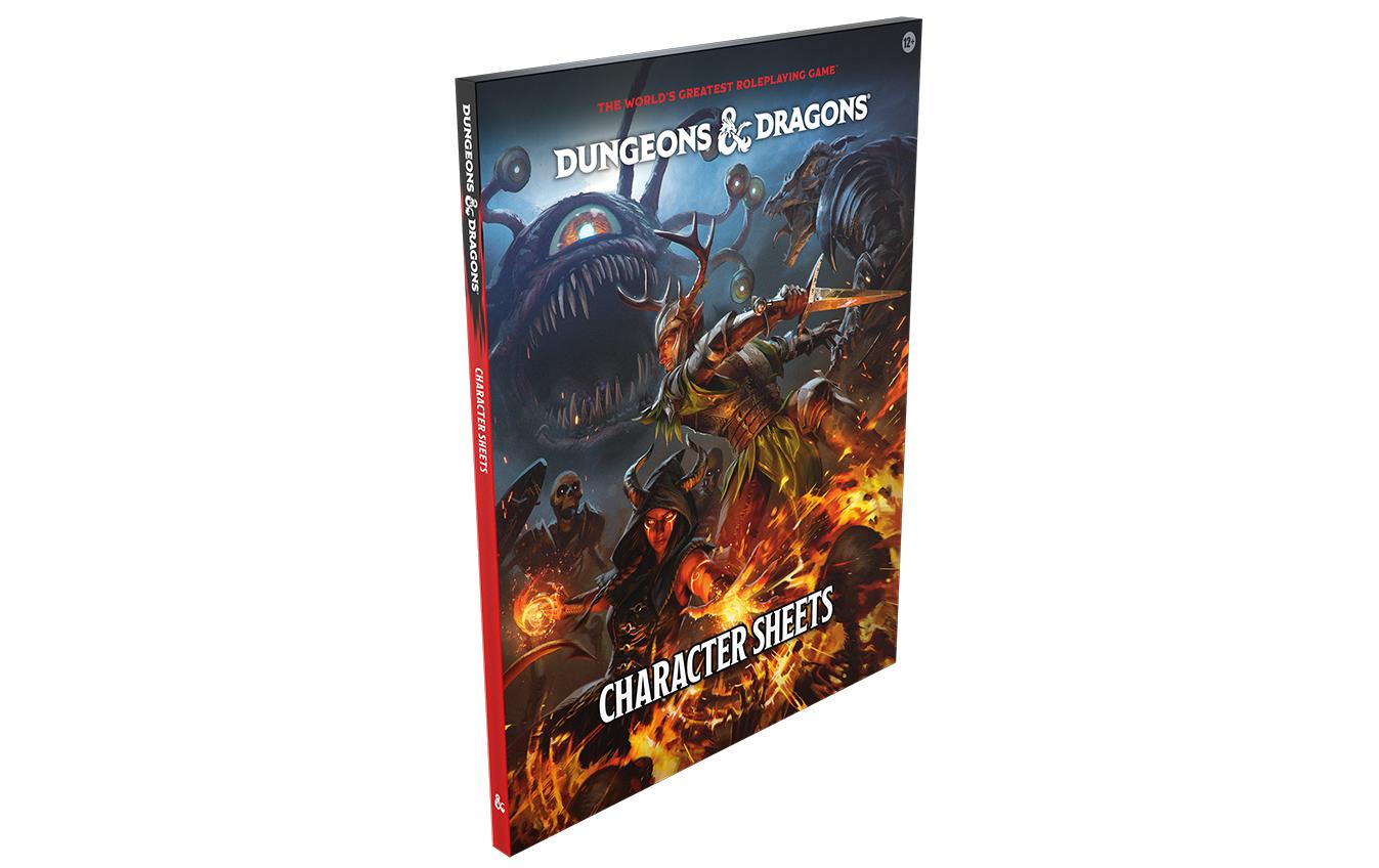 Zubehör D&D 2024 Character Sheets -EN-Charakterbögen für Rollenspiel
