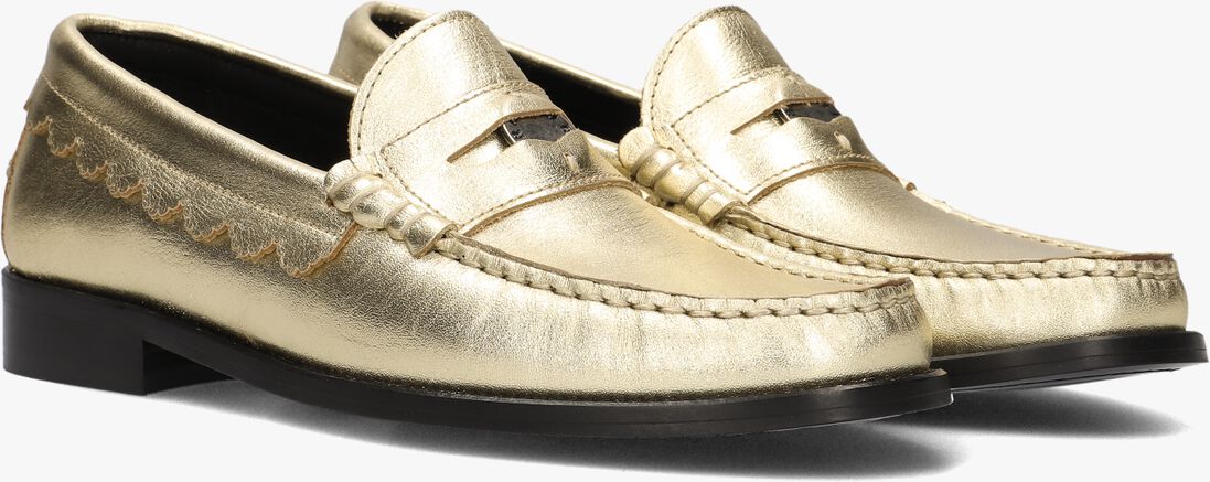 gouden toral loafers coin