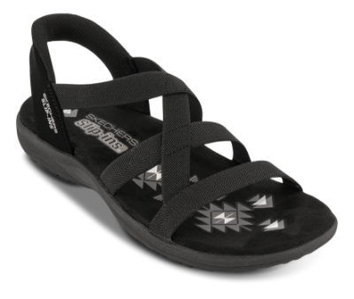 Skechers Slip-ins Reggae Slim Stretch Flex Sandal Sort 163460