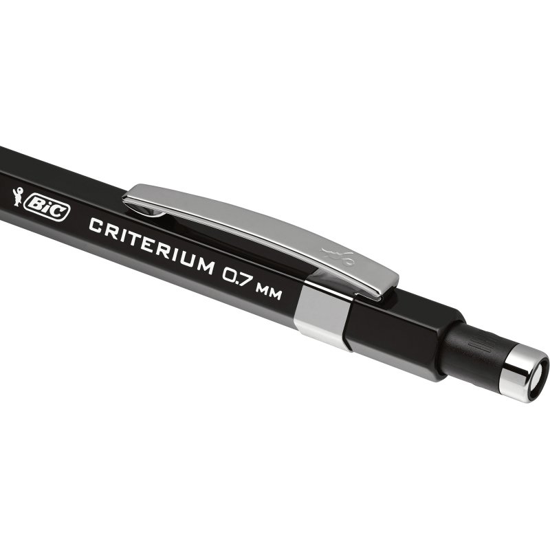 Portemine rechargeable Criterium Bic pointe 0,7 mm HB noir
