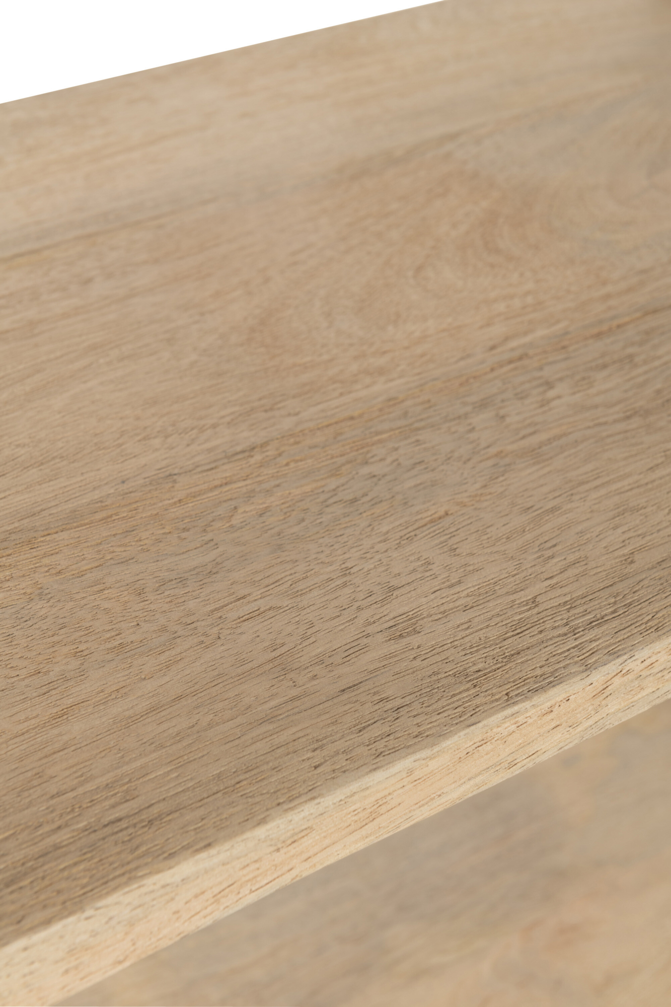 Wandkast Eli 5 planken mangohout/staal naturel