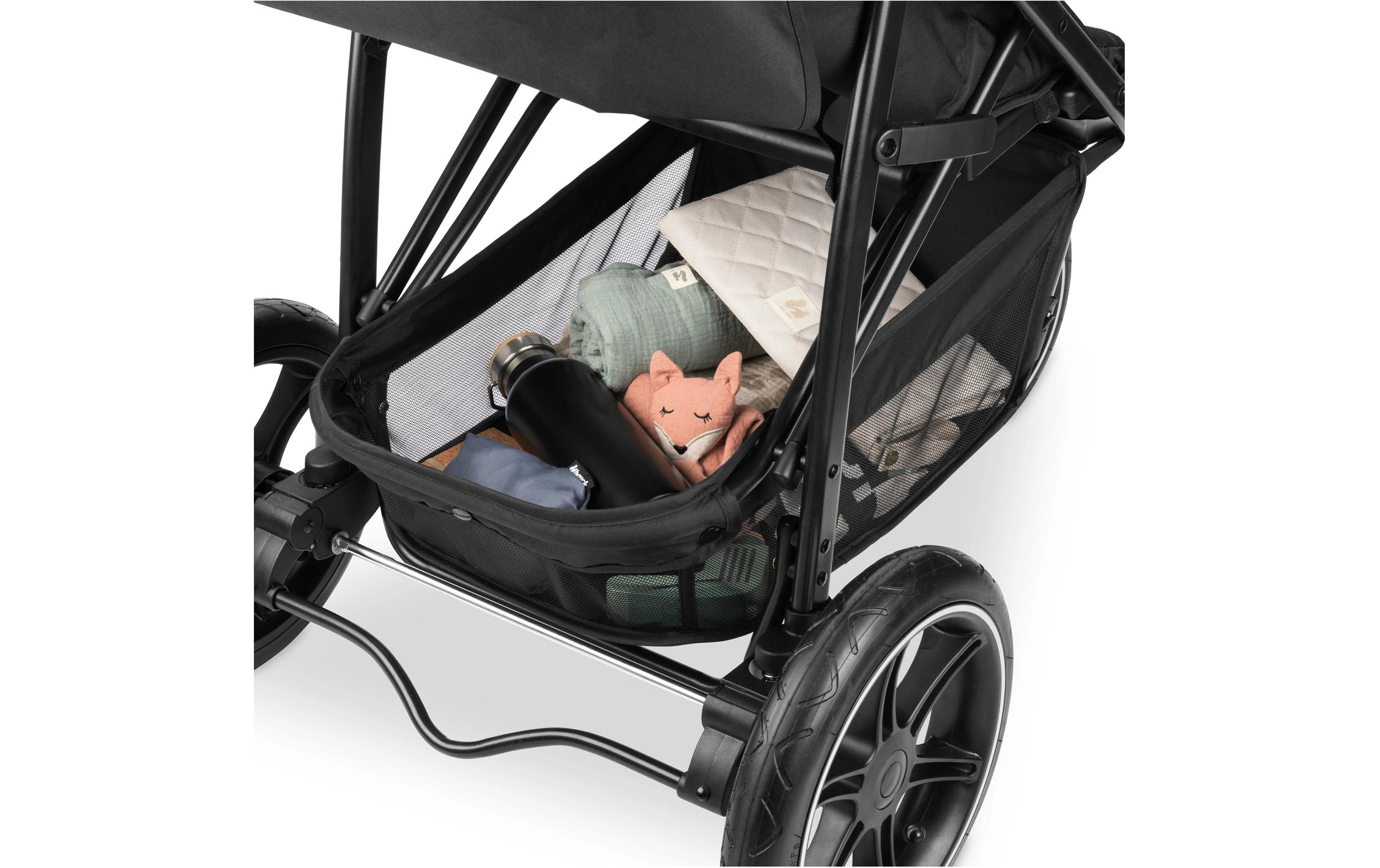 Buggy Rapid 3 Air Black<br>Kinderwagen für jedes Gelände