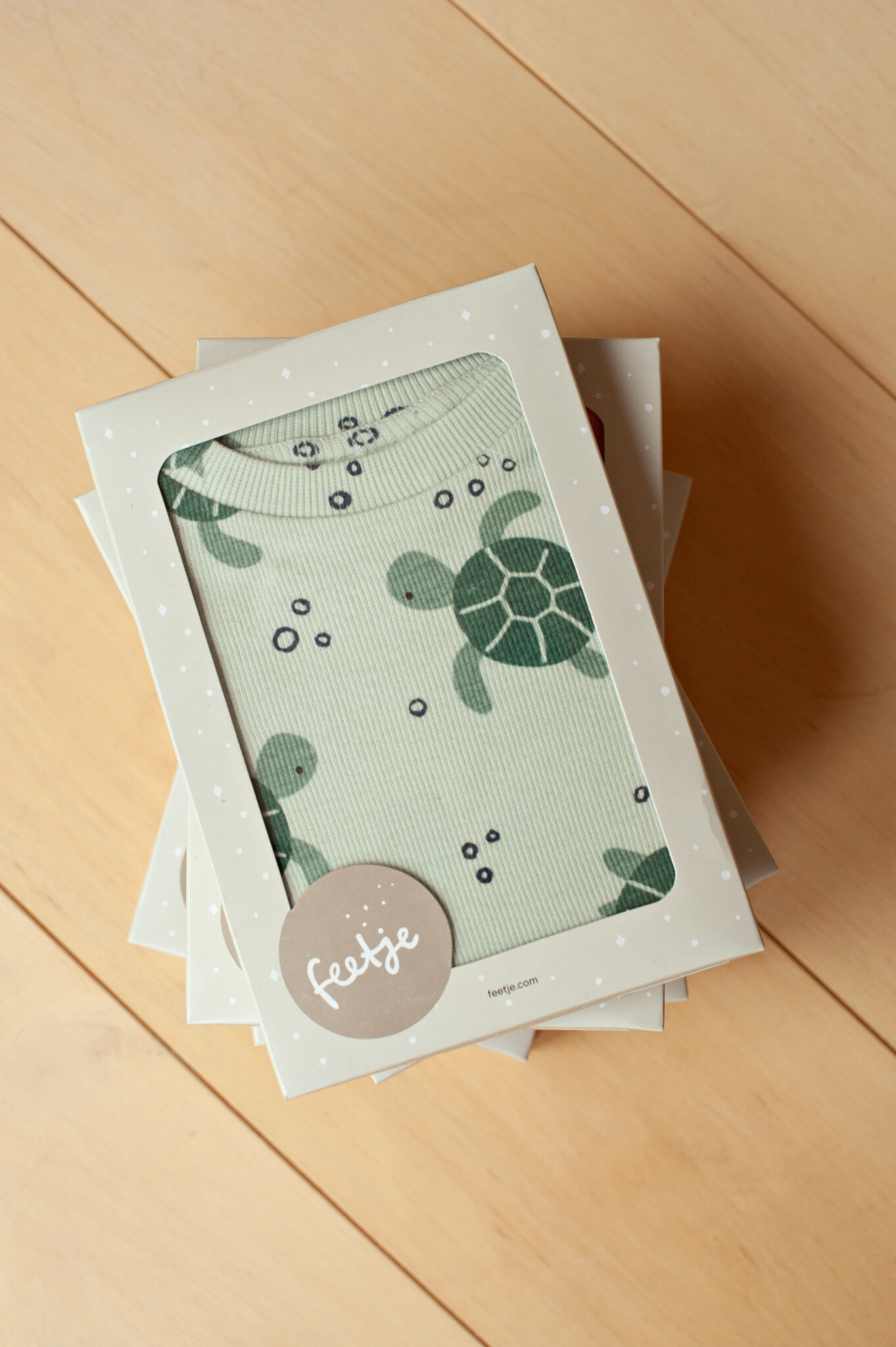 Feetje Feetje shortama Timmy Turtle - Premium Summerwear, mint