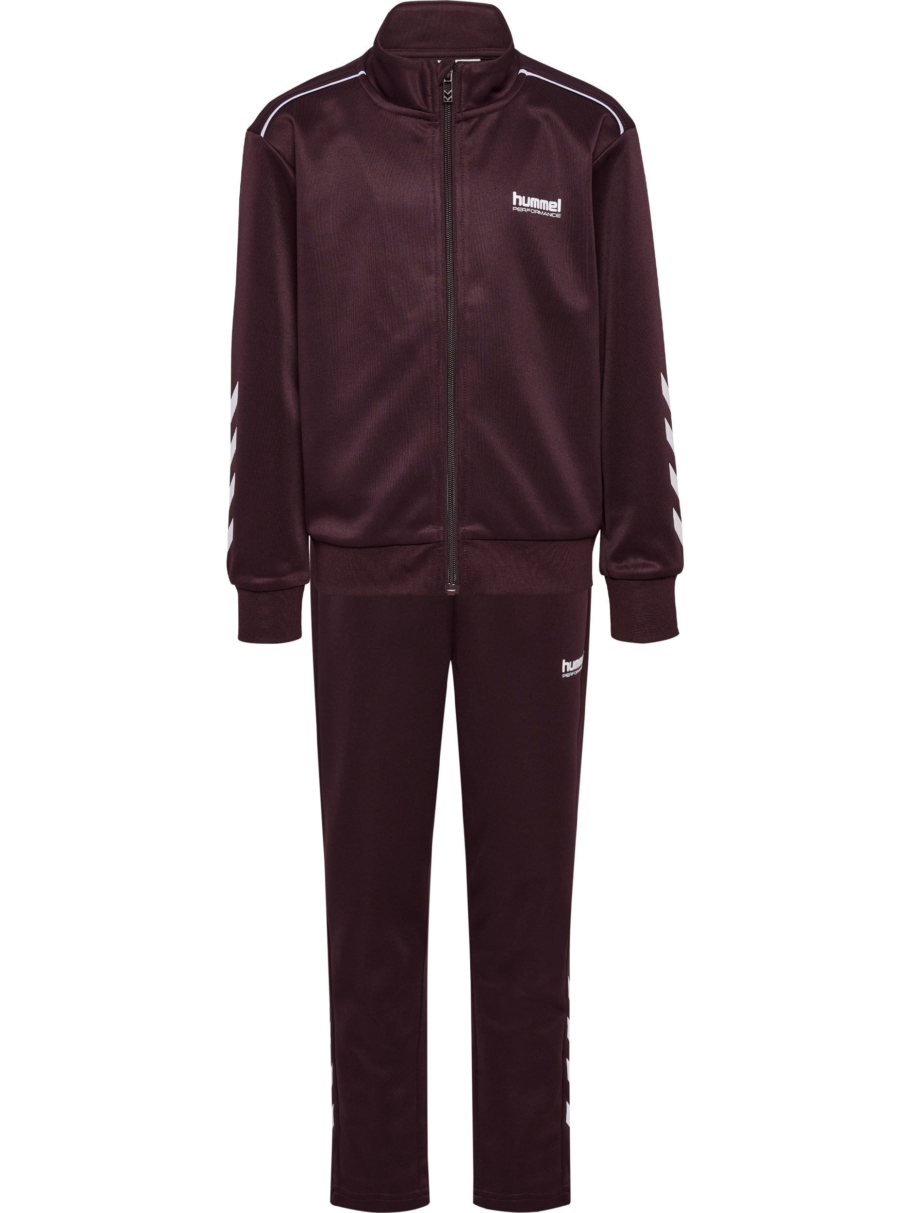 hummel Trainingsanzug 2 Stk. zweiteiliges Set, aus Polyester, sportlicher Stil