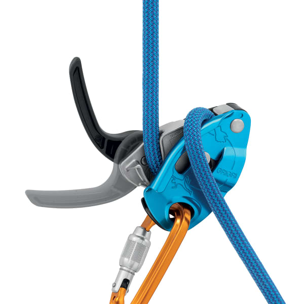 Assureur descendeur escalade PETZL GRIGRI BLEU