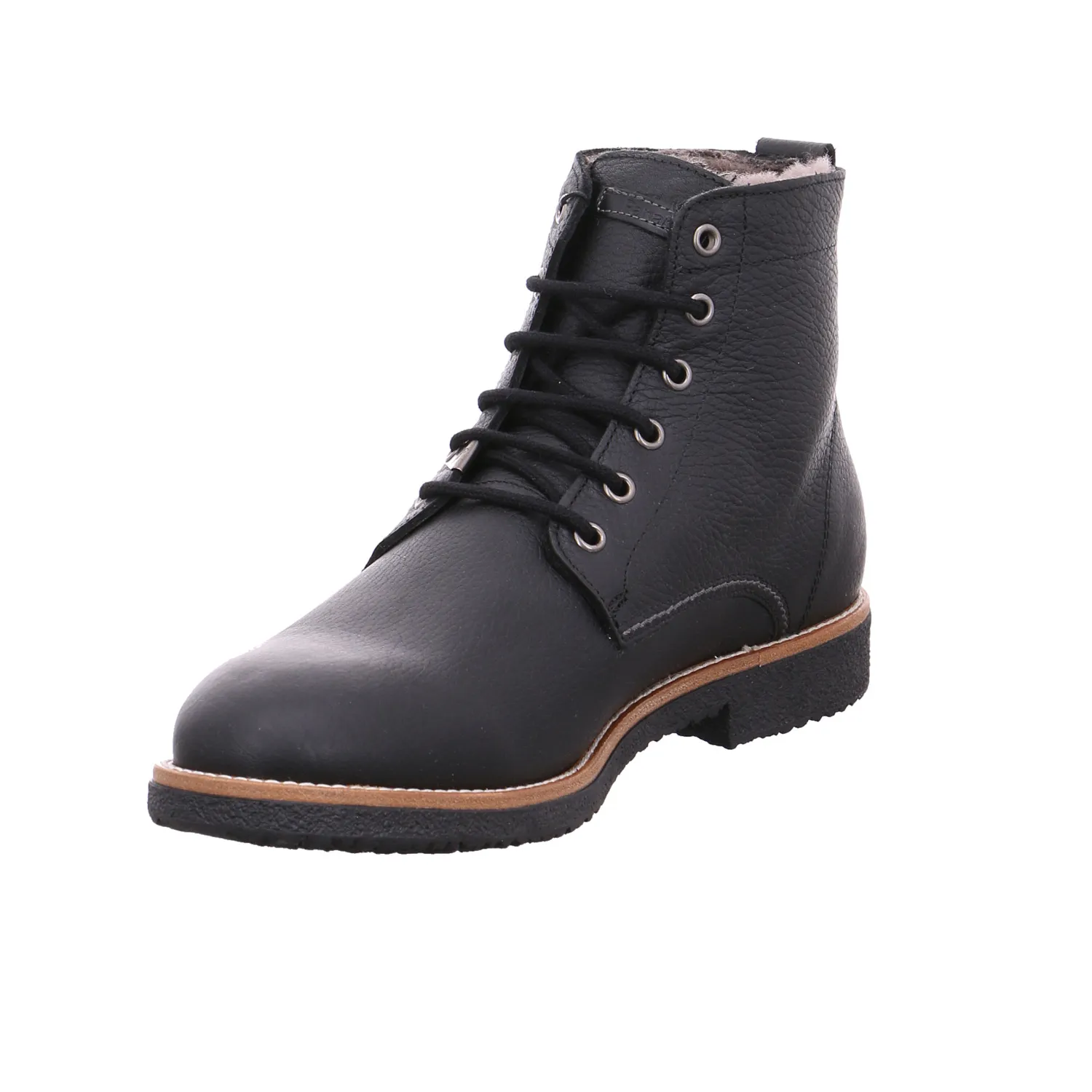 PANAMA JACK Winter-Boots Schwarz Leder
