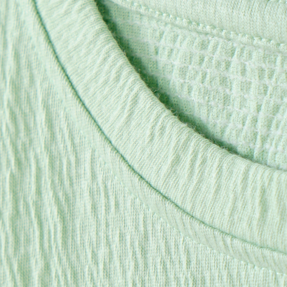 Yigga Mädchen T-Shirt mit Knoten-Detail hellgrün