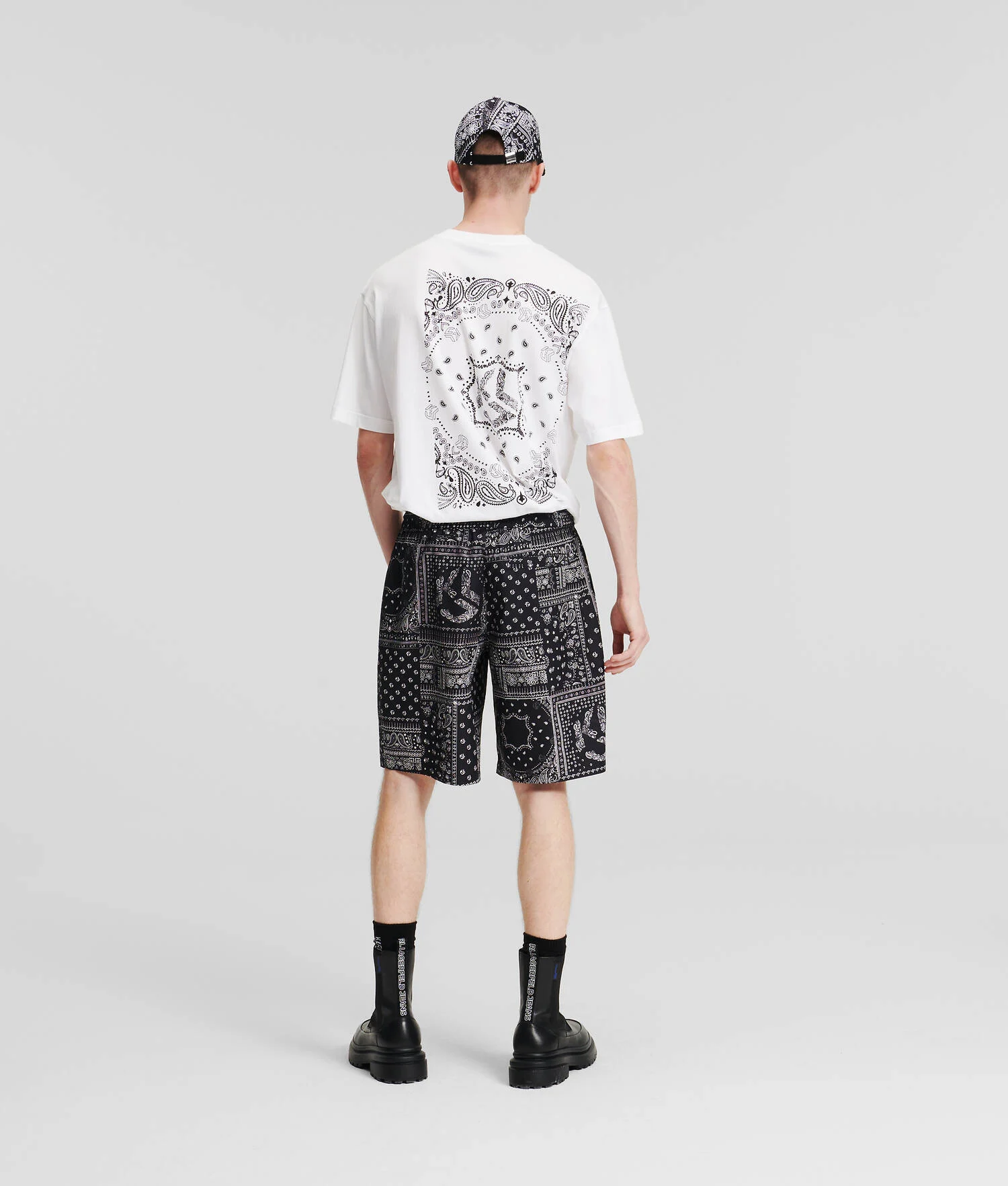 SHORT IMPRIMÉ KLJ ESPRIT BANDANA