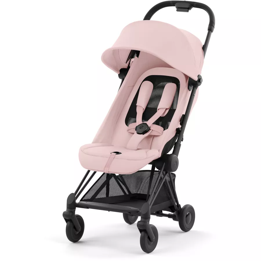 cybex PLATINUM Buggy Coya Matt Black Peach Pink
