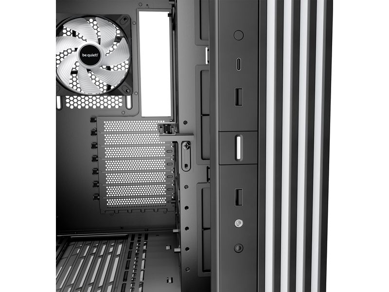 be quiet! PC-Gehäuse Light Base 600 LX Schwarz Vielseitig einsetzbarer Midi-Tower mit Sichtfenster