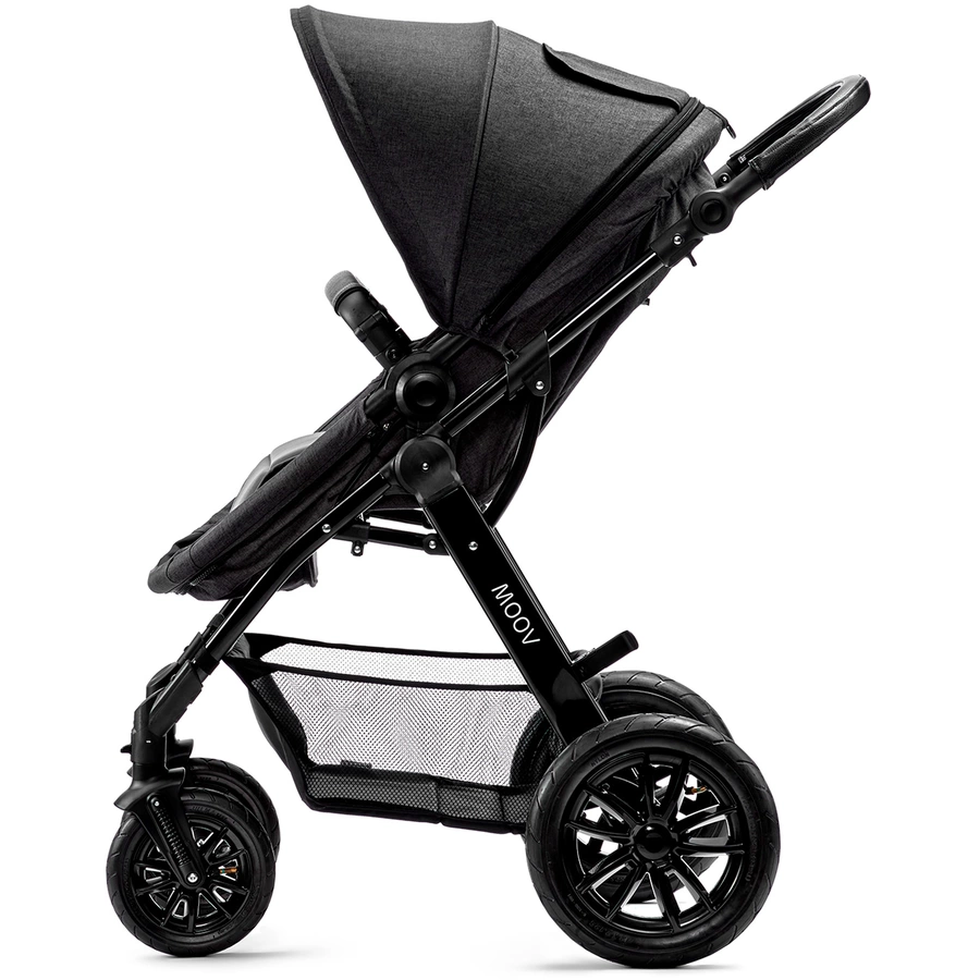 Kinderkraft Kombikinderwagen 3 in 1 Moov Black