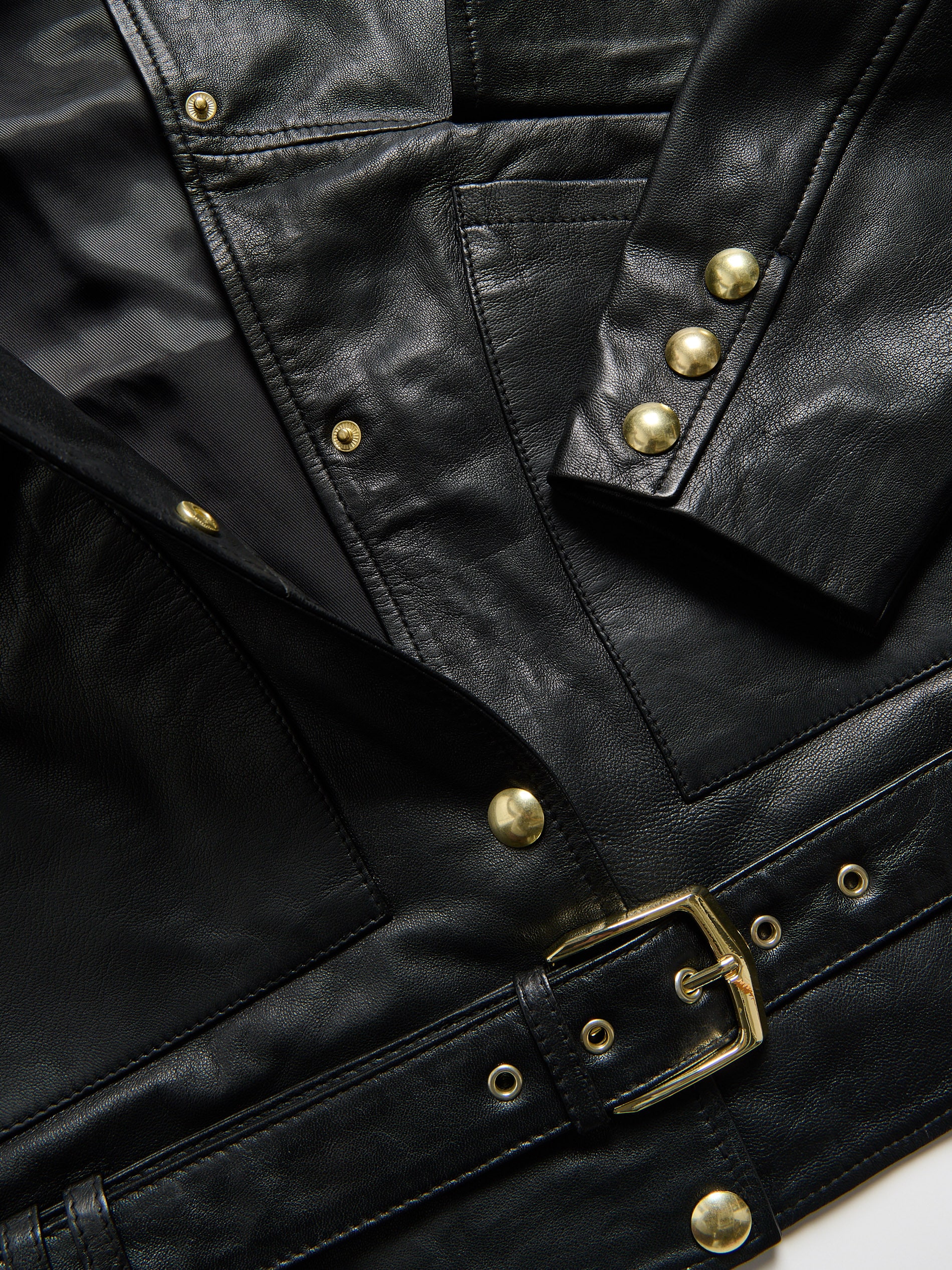 Jacke aus Schafleder