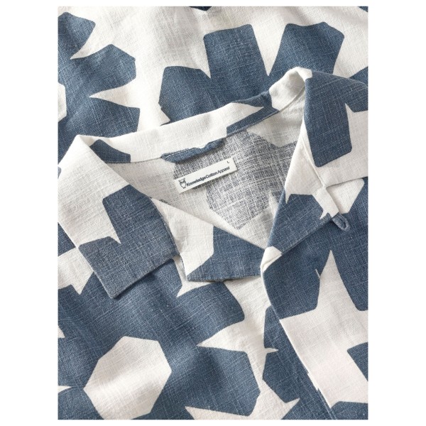KnowledgeCotton Apparel - Linen-Mix Printed Shirt - Chemise