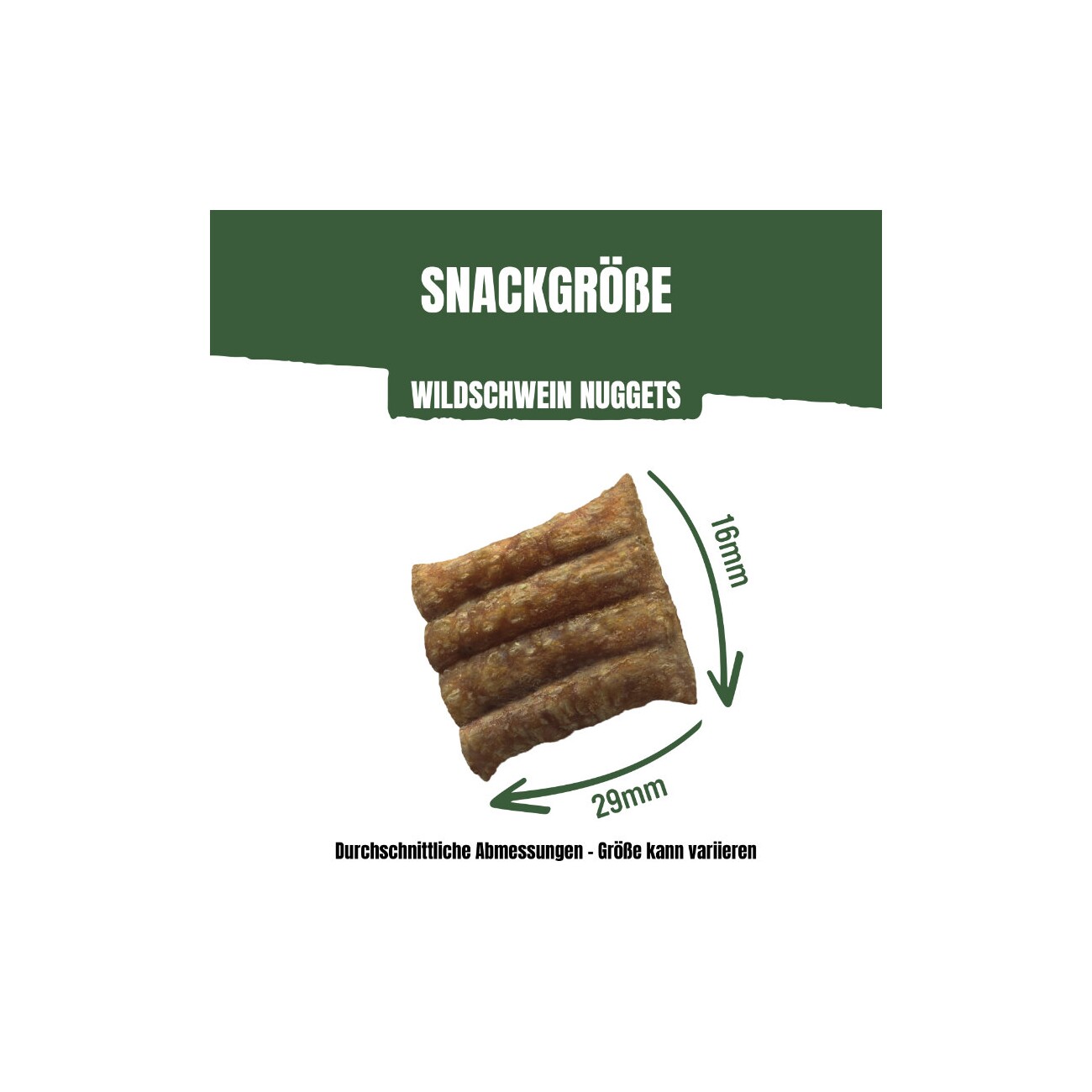 Adventuros Nuggets fettarm Wildschwein 6x90g