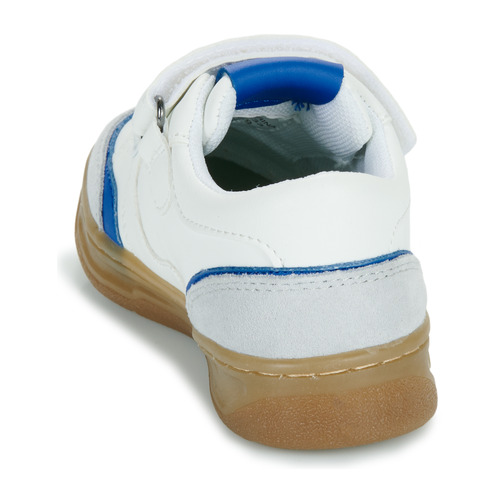 Kickers - KOUIC - Blanc / Gris / Bleu