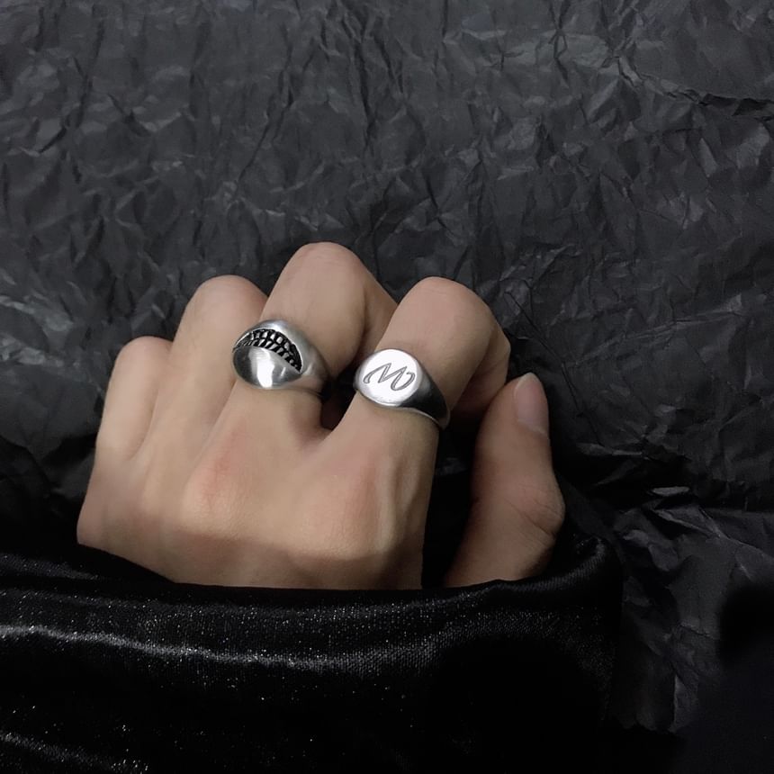 Black Degree - Smile gegraveerde ring