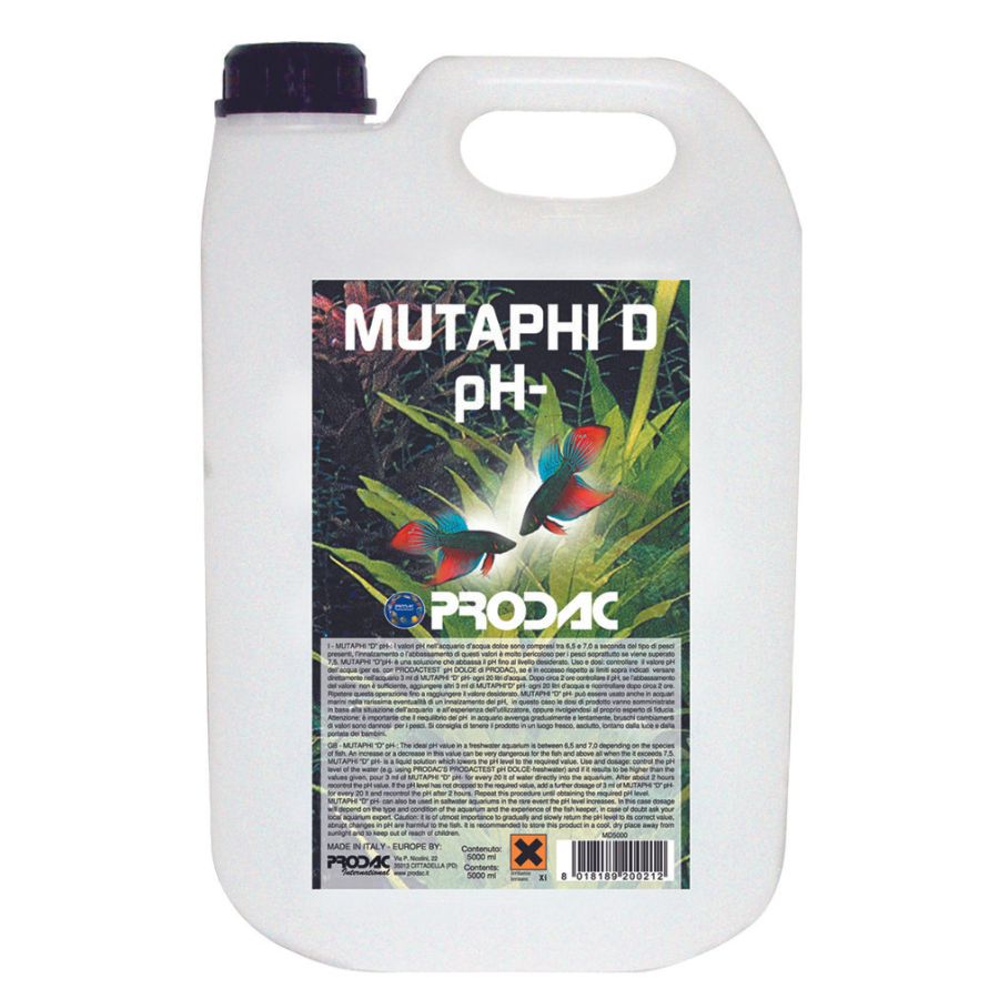 PRODAC MUTAPHI D pH-/KH- 5L