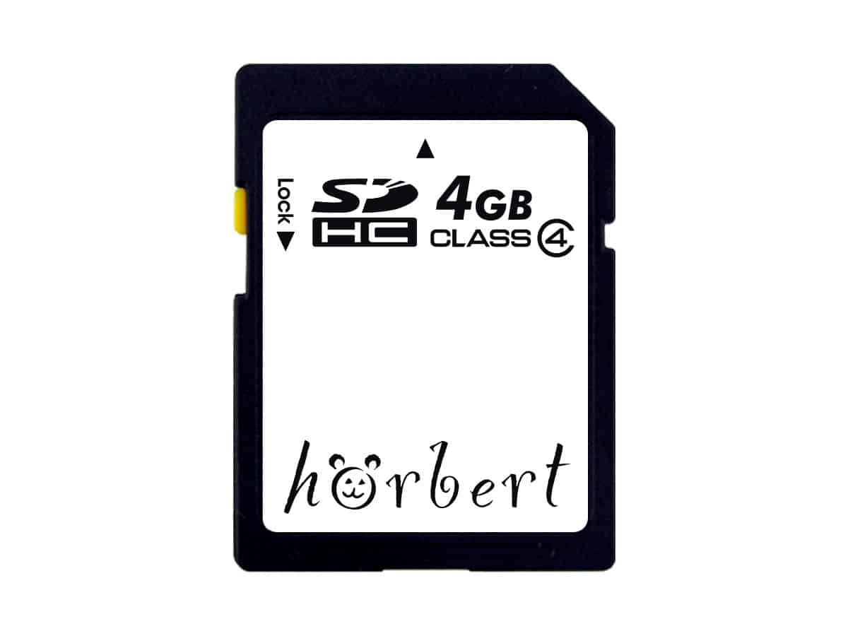 4GB SDHC-Card (leer)