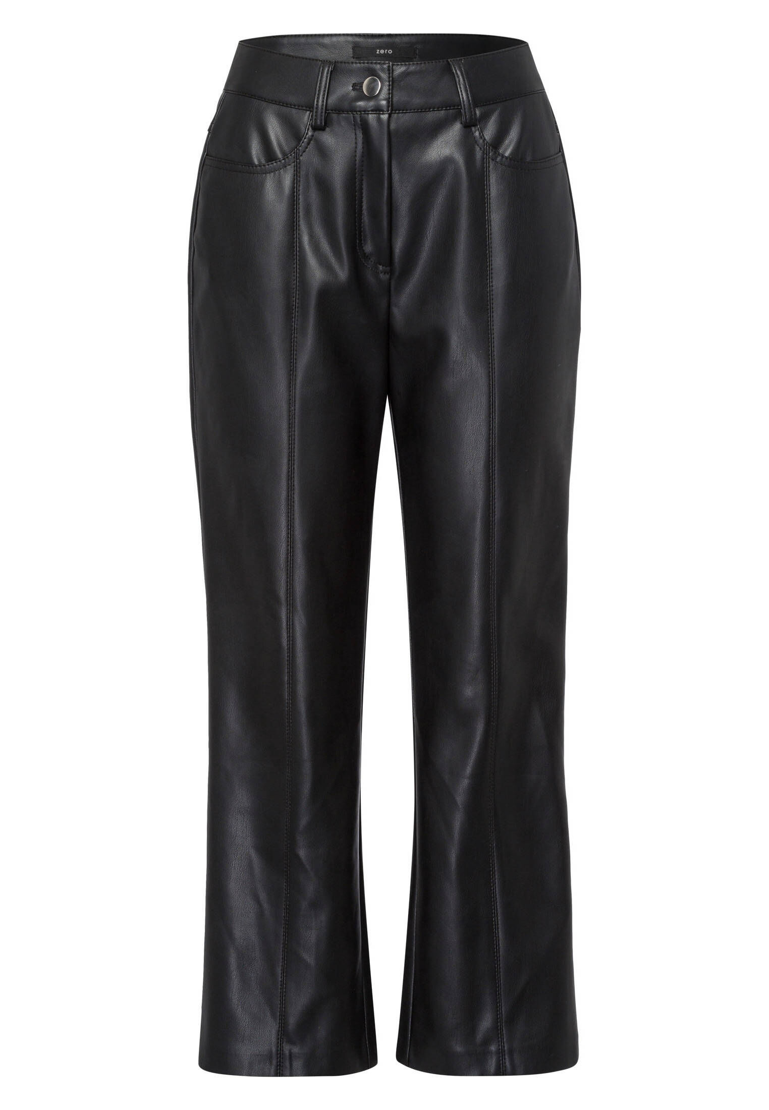 zero| Damen Hose in Lederoptik 26 Inch