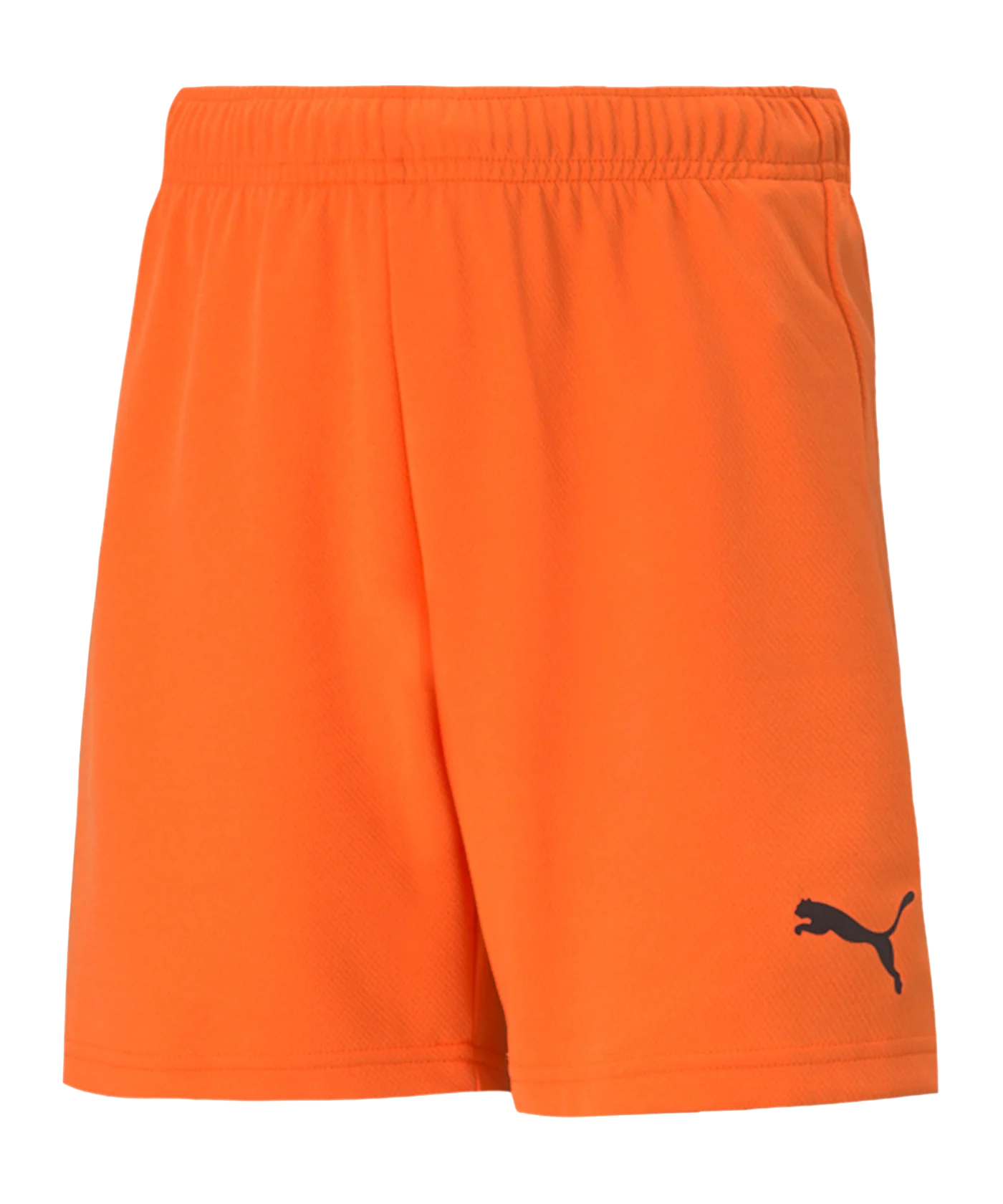 PUMA teamRISE Short Kids Orange Weiss F08
