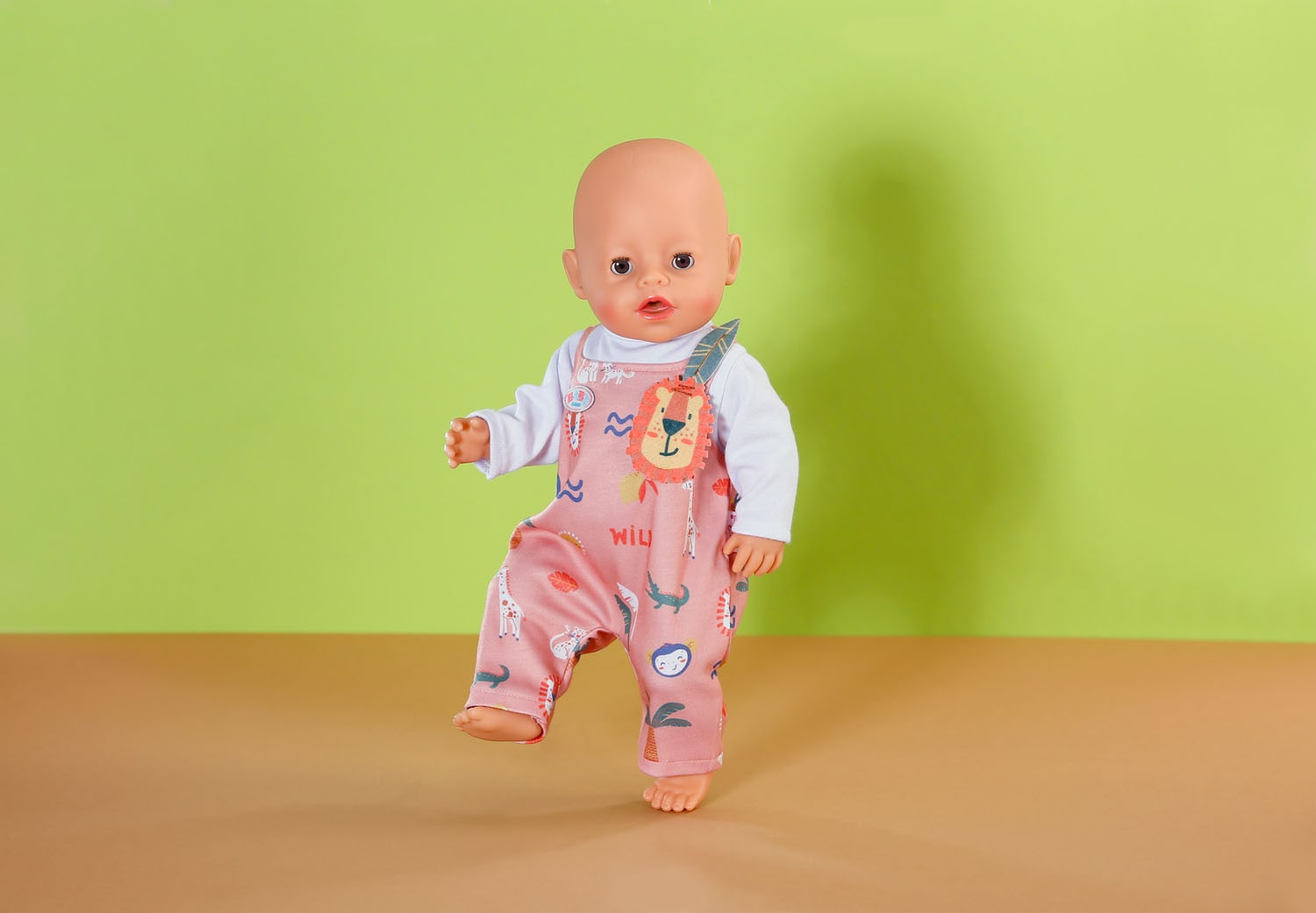Baby Born Puppenkleidung »Dschungel Strampler, 43 cm« mit Kleiderbügel