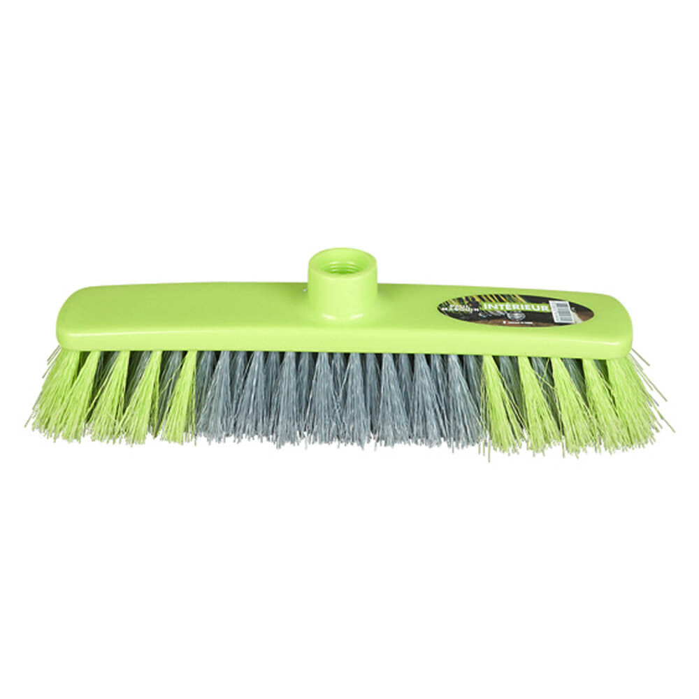 Tête de balai d'intérieur vert moustache grise