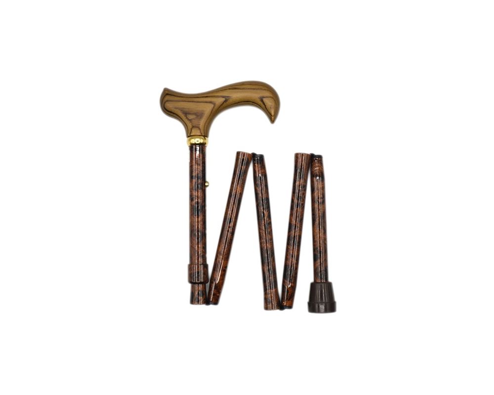 GASTROCK Faltstock 78-86cm 5fach Alu Birdeye Derby 1 Stk