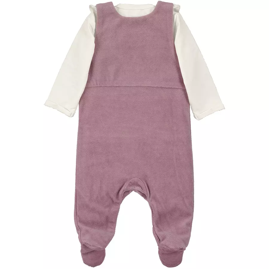 Sterntaler Strampler-Set Nicki Pauline helllila