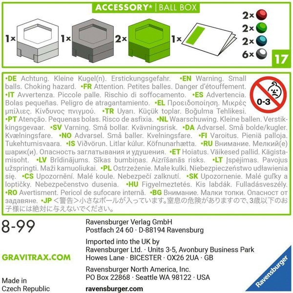 GraviTrax - Accessories Ball Box - (10927468)