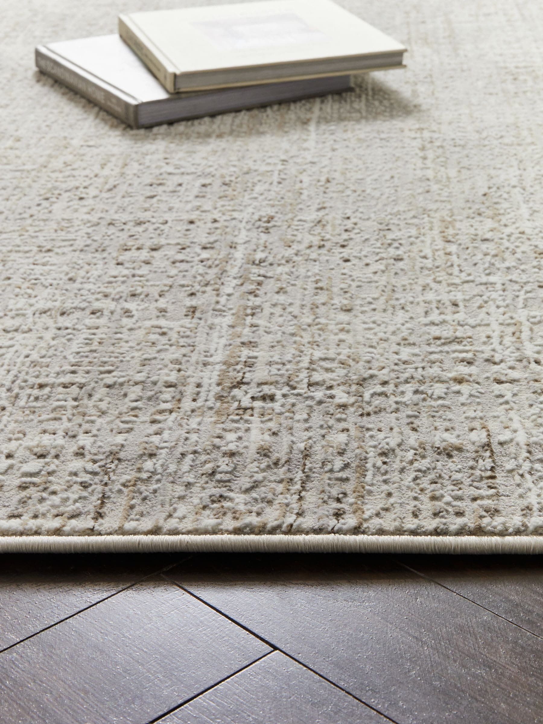 Chic vloerkleed met structuur