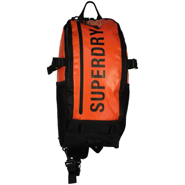 SFS592_Sacs banane SUPERDRY TARP/HARDY SLING BAG ORANGE