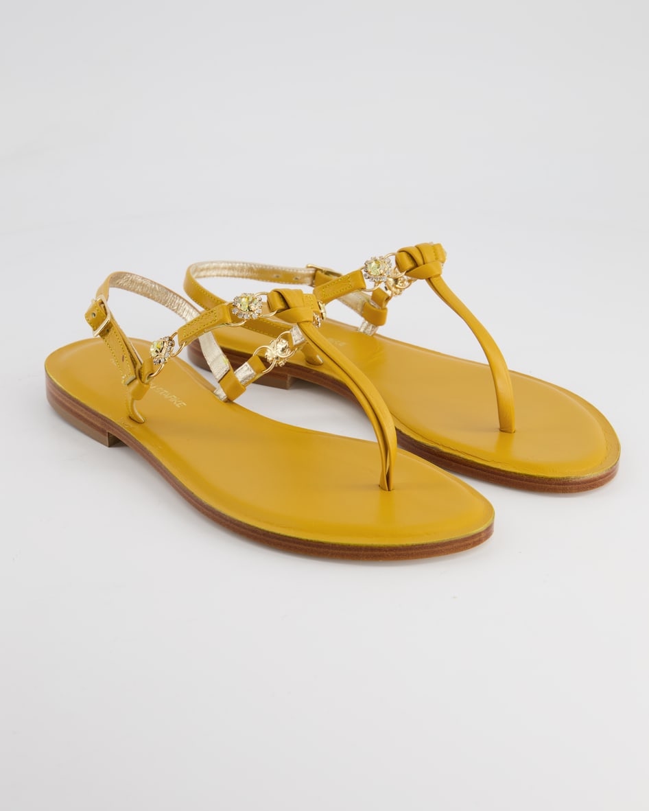 Konstantin Starke Farfallina Sandalen in Gelb