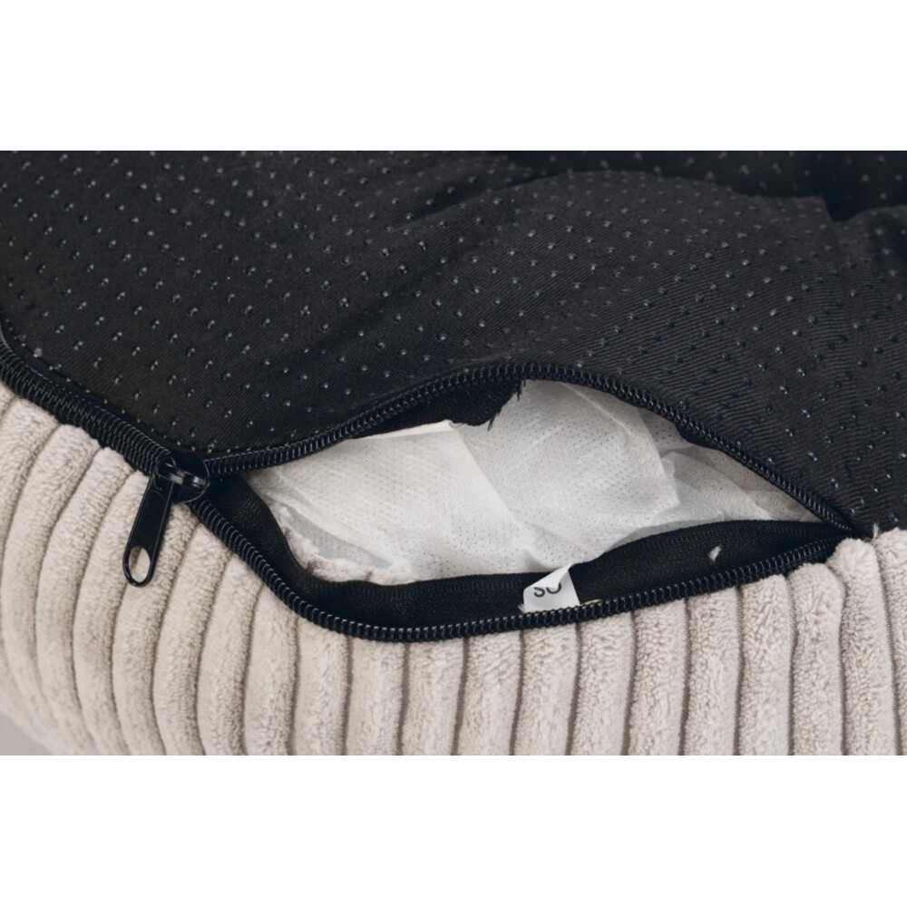 Designed by Lotte Kattenmand Ribbed Lichtgrijs50 x 50 x 17 cm