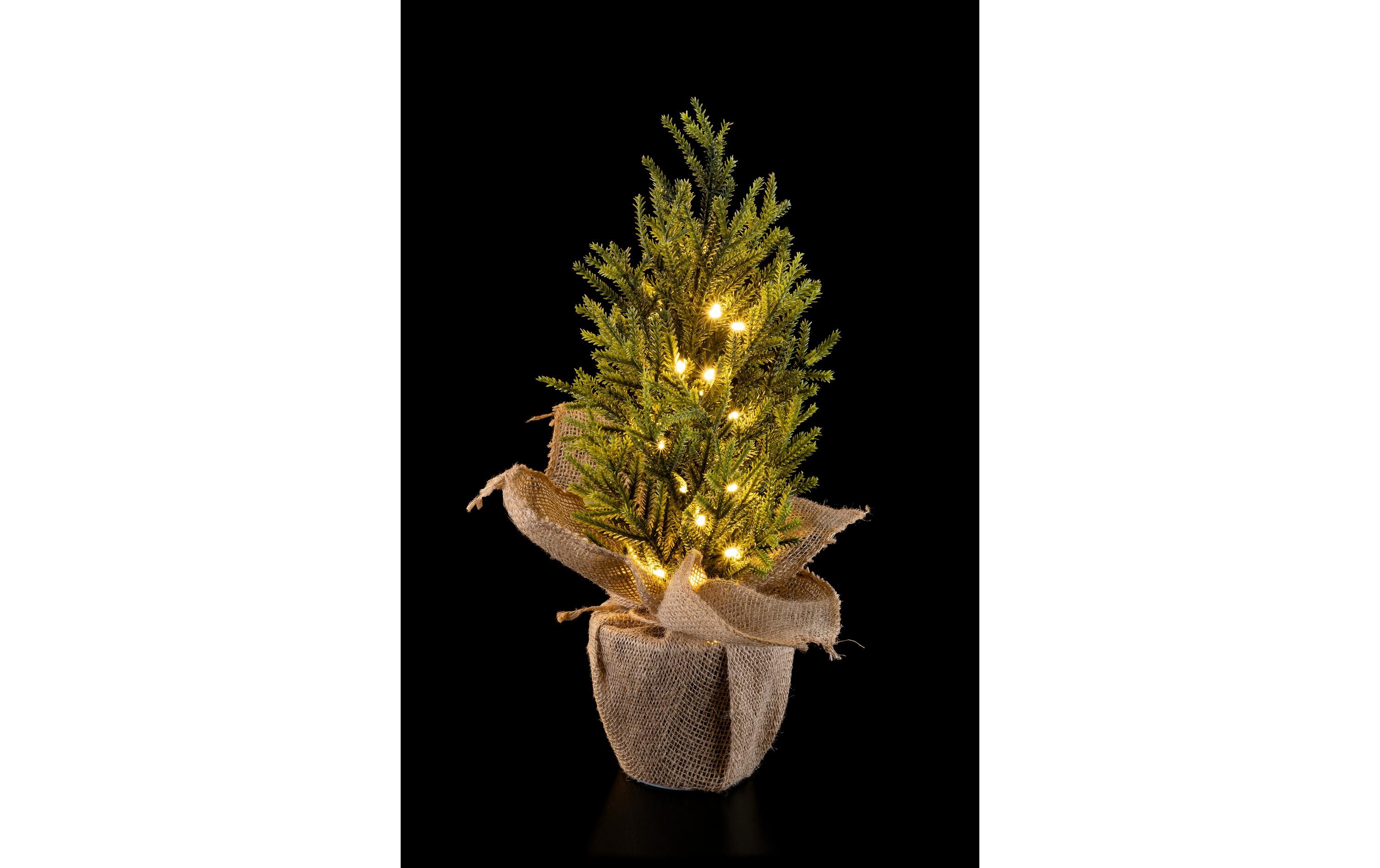 Weihnachtsbaum Nordic Tree, 45 cm, GrünTannenbaum mit integrierter Beleuchtung