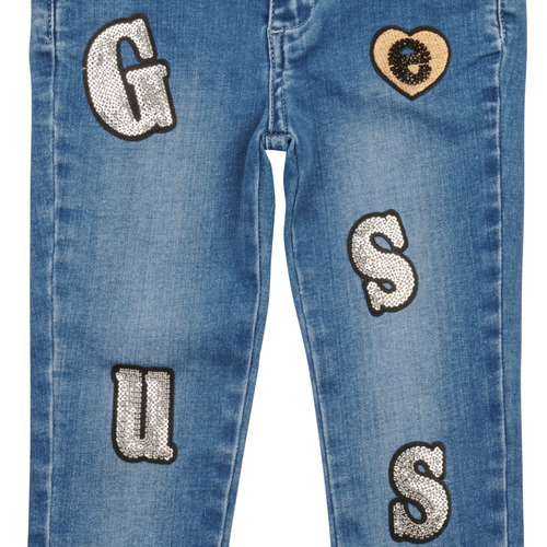 Guess - DENIM FIT PANTS - Bleu