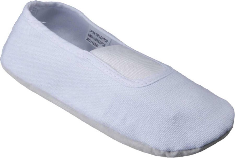 Avento Balletschoenen Kinderen Wit Canvas