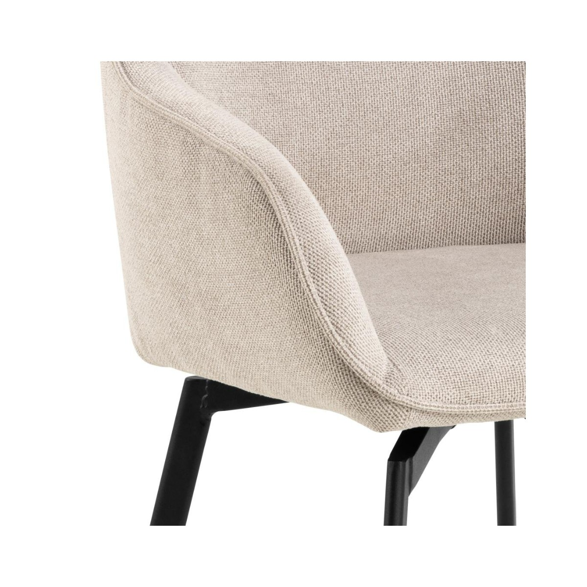 Eetkamerstoel Morrey beige - set van 2