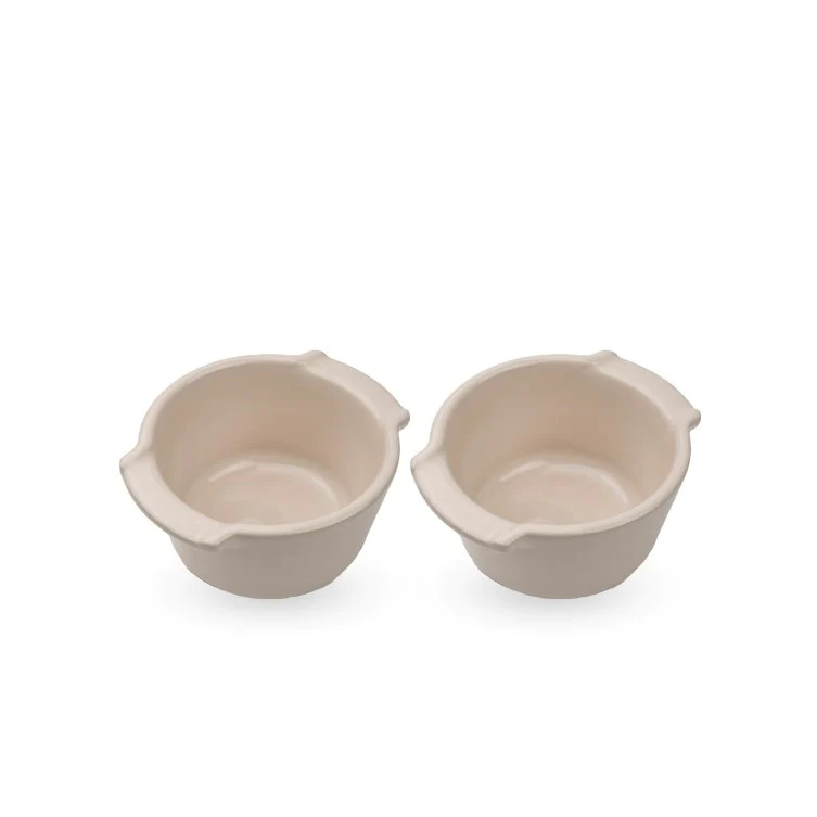 Set de 2 ramequins Appolia 11 cm Ecru Peugeot