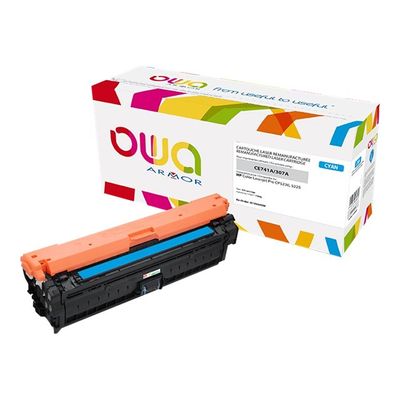Cartouche laser compatible HP 307A - cyan - Owa K15584OW