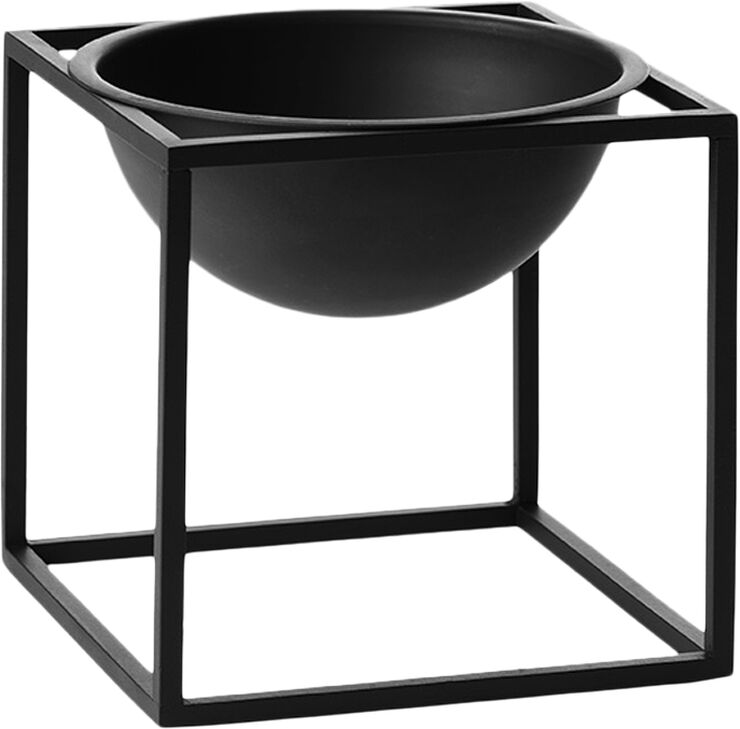 Audo Copenhagen Kubus Bowl, small, Black Sort