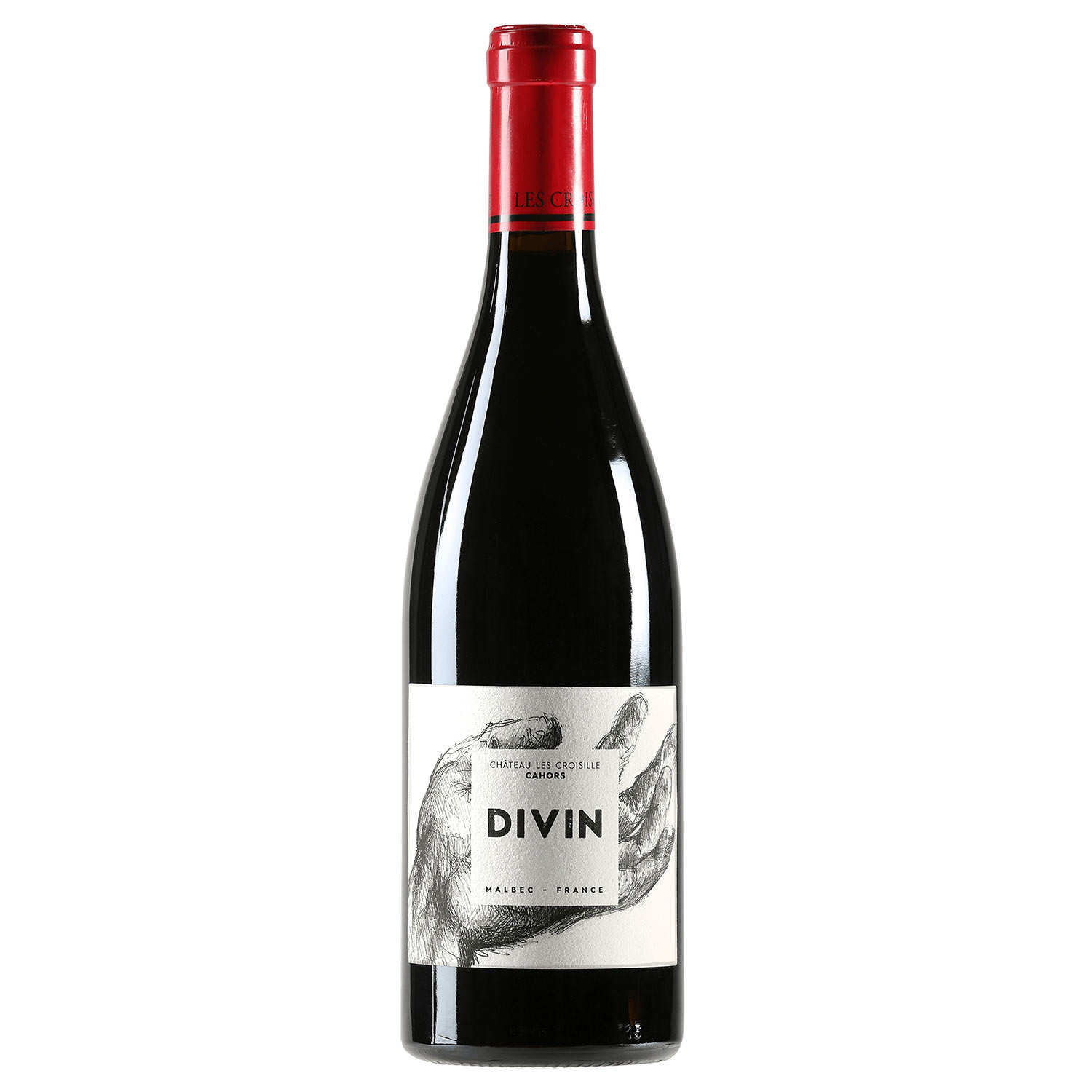 Divin Croisille - AOC Cahors 100% Malbec - vin rouge bio sans sulfites ajoutés